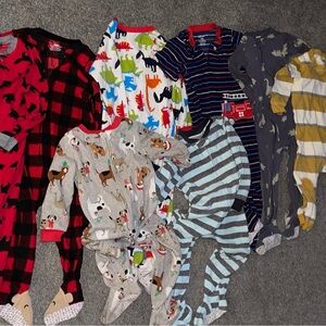 Colorful Kids One Piece Pajamas Set